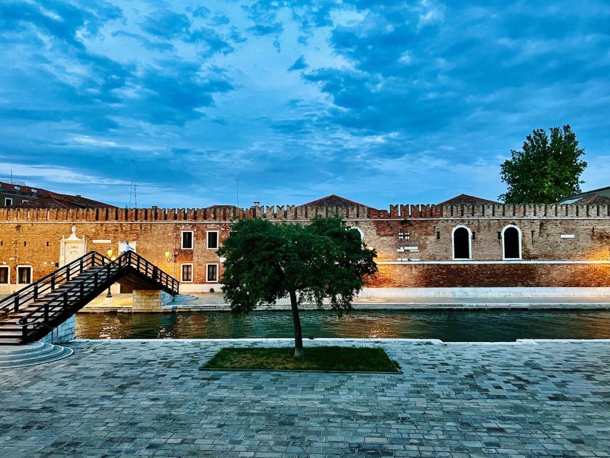With View In Venice, Arsenale. * ונציה